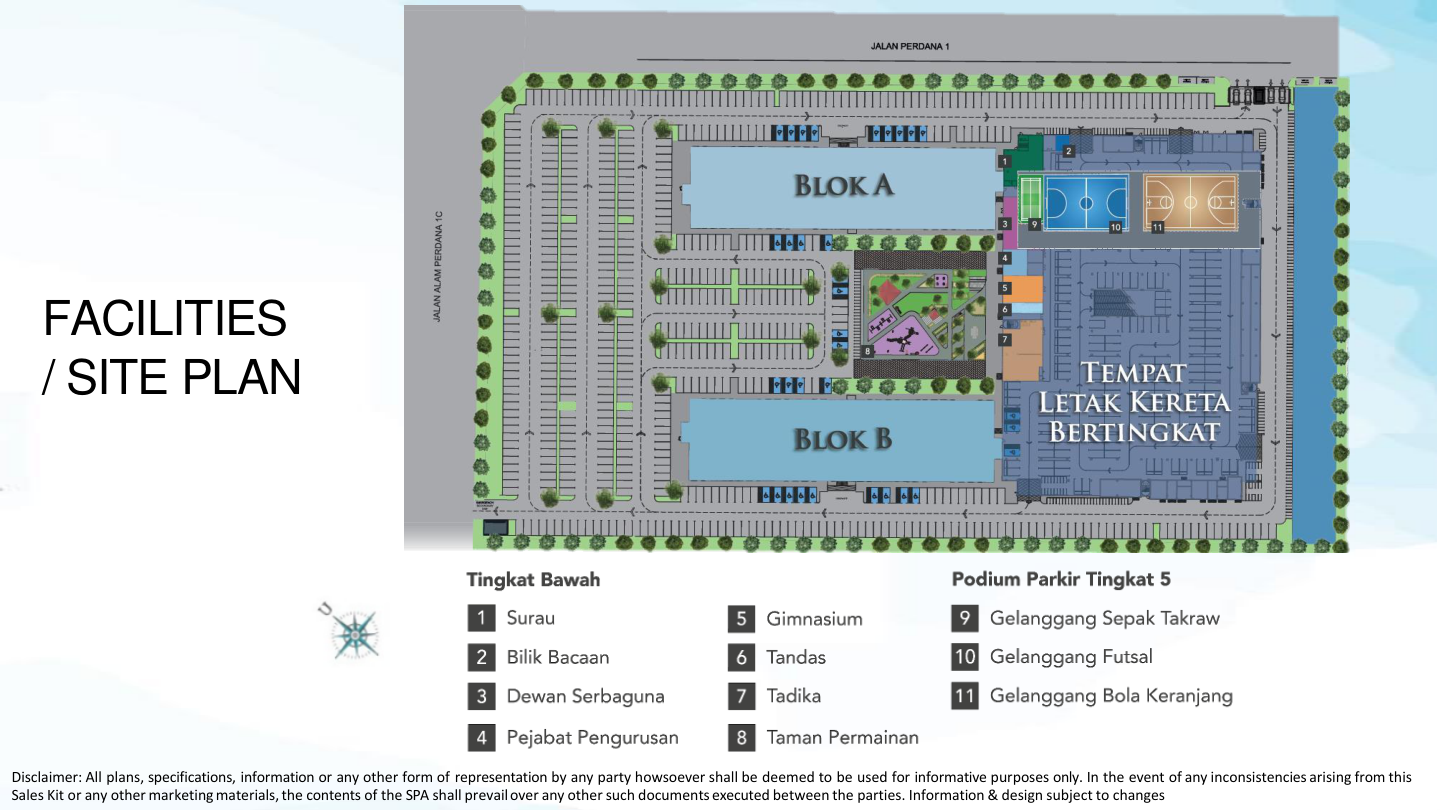 Facilities Site Plan