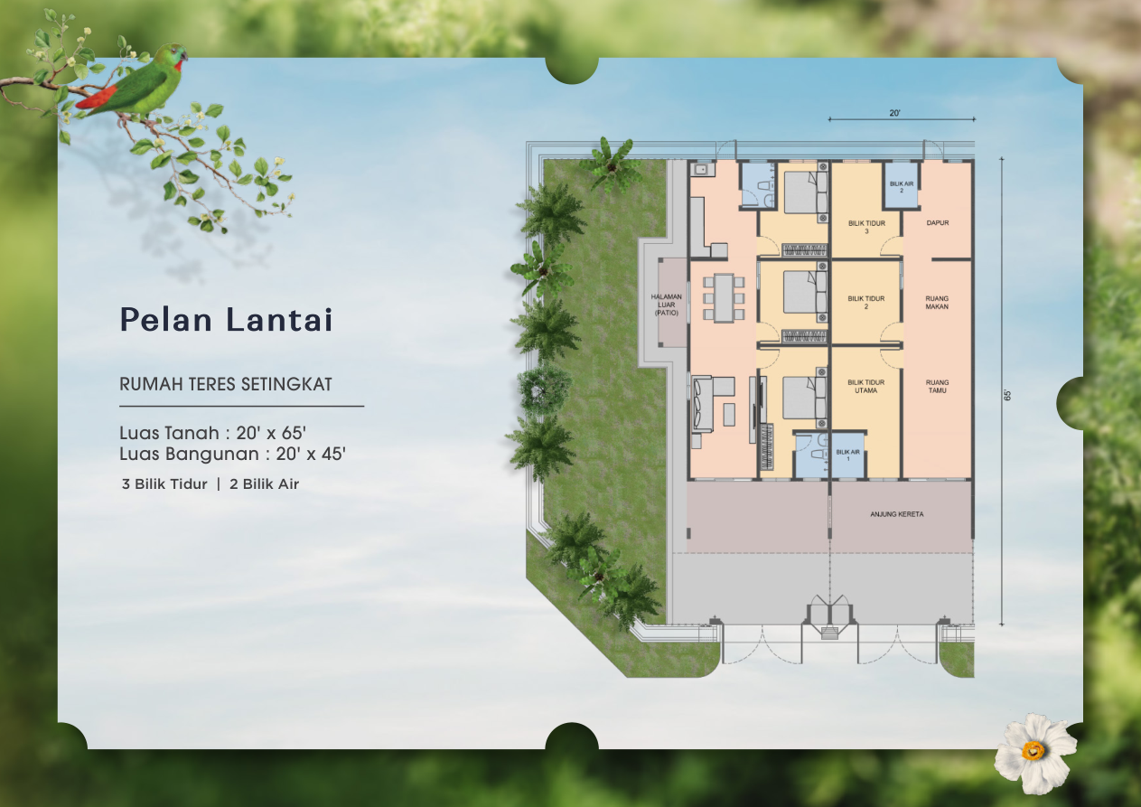 Floor Plan Serindit
